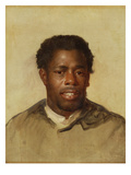 Head of a Negro  C1777-78 (Oil on Canvas)