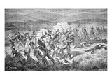 The Mountain Meadows Massacre of 1857 (Engraving)