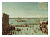 The Frozen Lagoon (Oil on Canvas)
