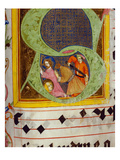Historiated Initial 'S' with the Decollation of Saint John the Baptist