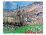 Winter at the Val De Falaise  Normandy  1885 (Oil on Canvas)