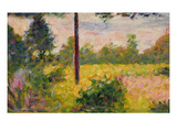 Barbizon Forest (Oil on Panel)