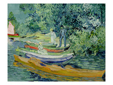 Bank of the Oise at Auvers  1890 (Oil on Canvas)