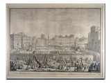 The Festa Del Calcio in Piazza Santa Croce  Engraved by Carlo Gregori (1719-59) 1738 (Engraving)