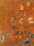 Evocation of Butterflies  C1912 (Oil on Canvas)