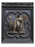 St Mark the Evangelist  Panel D of the North Doors of the Baptistery of San Giovanni  1403-24