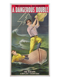 A Dangerous Double  C1899 (Colour Litho)