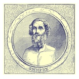 Homer  Illustration from 'The Illustrated History of the World'  Published C1880