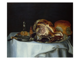 Still Life with Meat and Bread (Pair of 78161)