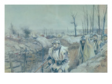 A Trench in Artois  1915-16 (W/C on Paper)