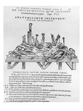 Instruments for Dissections (B/W Print)