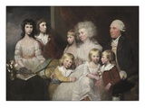 The Todd Family  C1785 (Oil on Canvas)