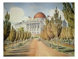 View of the Capitol (Colour Litho)