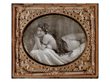 Reclining Nude  C1850  from a Book of Photography Published in 1980 (Photo)