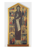 The Penitent Magdalene (Tempera on Panel)