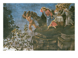 The Purification of the Leper and the Temptation of Christ  in the Sistine Chapel  1481