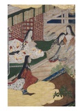 Detail of Spring in the Palace  Six-Fold Screen from 'The Tale of Genji'  C1650