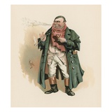 Mr Weller Senior  Illustration from 'Character Sketches from Charles Dickens'  C1890