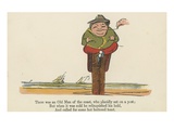 There Was an Old Man of the Coast  Who Placidly Sat on a Post