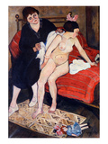 The Abandoned Doll  1921 (Oil on Canvas)
