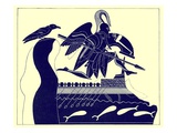 The Ghost of Patroklos  Illustration from 'Greek Vase Paintings'