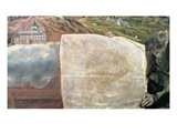 View and Map of the Town of Toledo (Oil on Canvas) (Detail of 124615)