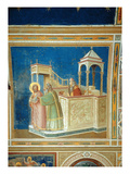 The Expulsion of Joachim from the Temple  C1305 (Fresco)