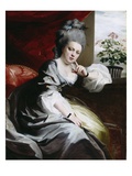 Mrs Clark Gayton  1779 (Oil on Canvas)