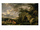 The Finding of Moses  1660-1665 (Oil on Canvas)