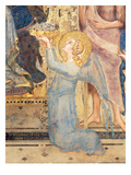 Maesta: Angel Offering Flowers to the Virgin  1315 (Fresco) (Detail of 51591)