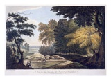 Hill Village in the District of Bauhelepoor  1787 (Aquatint)