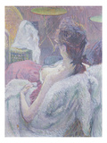 The Model's Rest  1896 (Pastel on Paper)