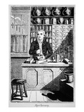 Medicine and the Apothecary (Litho)