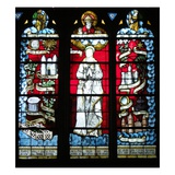 God and the Virgin (Stained Glass)
