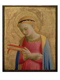 Virgin Annunciate  1450-55 (Gold Leaf and Tempera on Wood Panel) (See also 139311)