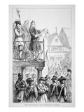 Sir Edmund Andros Proclaims the Dominion of New England in 1686 with Himself as Governor (Litho)