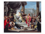 The Sacrifice of Polyxena  1737 (Oil on Canvas)