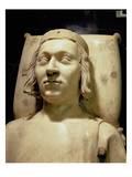 Charles V the 'Wise' (1338-80) Tomb Effigy  C1364 (Marble) (See also 95784)