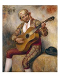 The Spanish Guitarist  1894 (Oil on Canvas)