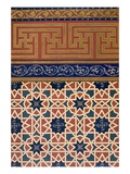 Pl 22 Architectural Decoration  Prob Mosaic Work  Inc Border  19th Century (Folio)