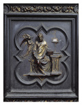 St Matthew the Evangelist  Panel B of the North Doors of the Baptistery of San Giovanni  1403-24