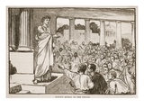 Scipio's Appeal to the People (Litho)