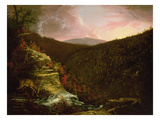 From the Top of Kaaterskill Falls  1826 (Oil on Canvas)