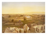 Lucknow  from 'India Ancient and Modern'  1867 (Colour Litho)