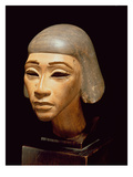 Head of a Harpist  from Tell El-Amarna  C1370-1360 BC (Wood)