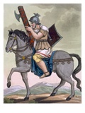 A Military Lictor of the Cavalry  Bearer of the Fasces  Illustration from 'L'Antique Rome'