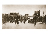 Crowds of City Workers on Blackfriars Bridge During the Great Strike  from 'Wonderful London'