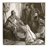 Interview Between Coriolanus and His Wife and Mother (Litho)