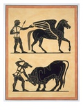 Pegasus  with Hercules Slaying the Bull  Published 1808-10 (Colour Litho)