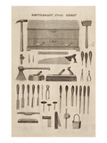 A Gentleman's Tool Chest  from the Catalogue of Cutler and Co (Engraving)